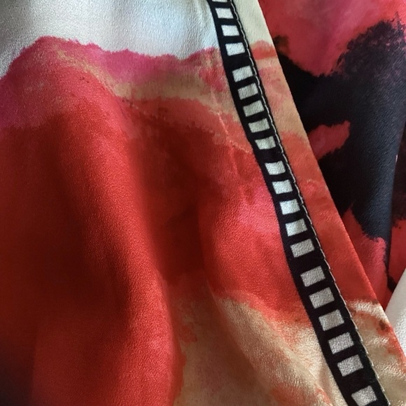 Jealous Tomato Women's Deep V-Neck Crossover Floral Crop Top Elastic Waist Sz S - Picture 10 of 16